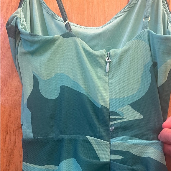 JLUXLABEL Green Ruched Dress - Picture 4 of 5
